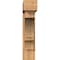 Ekena Millwork Balboa Block Smooth Bracket w/ Offset Brace, Western Red Cedar, 7 1/2"W x 30"D x 34"H BKT0806X30X34BOA05SWR - alternate 2